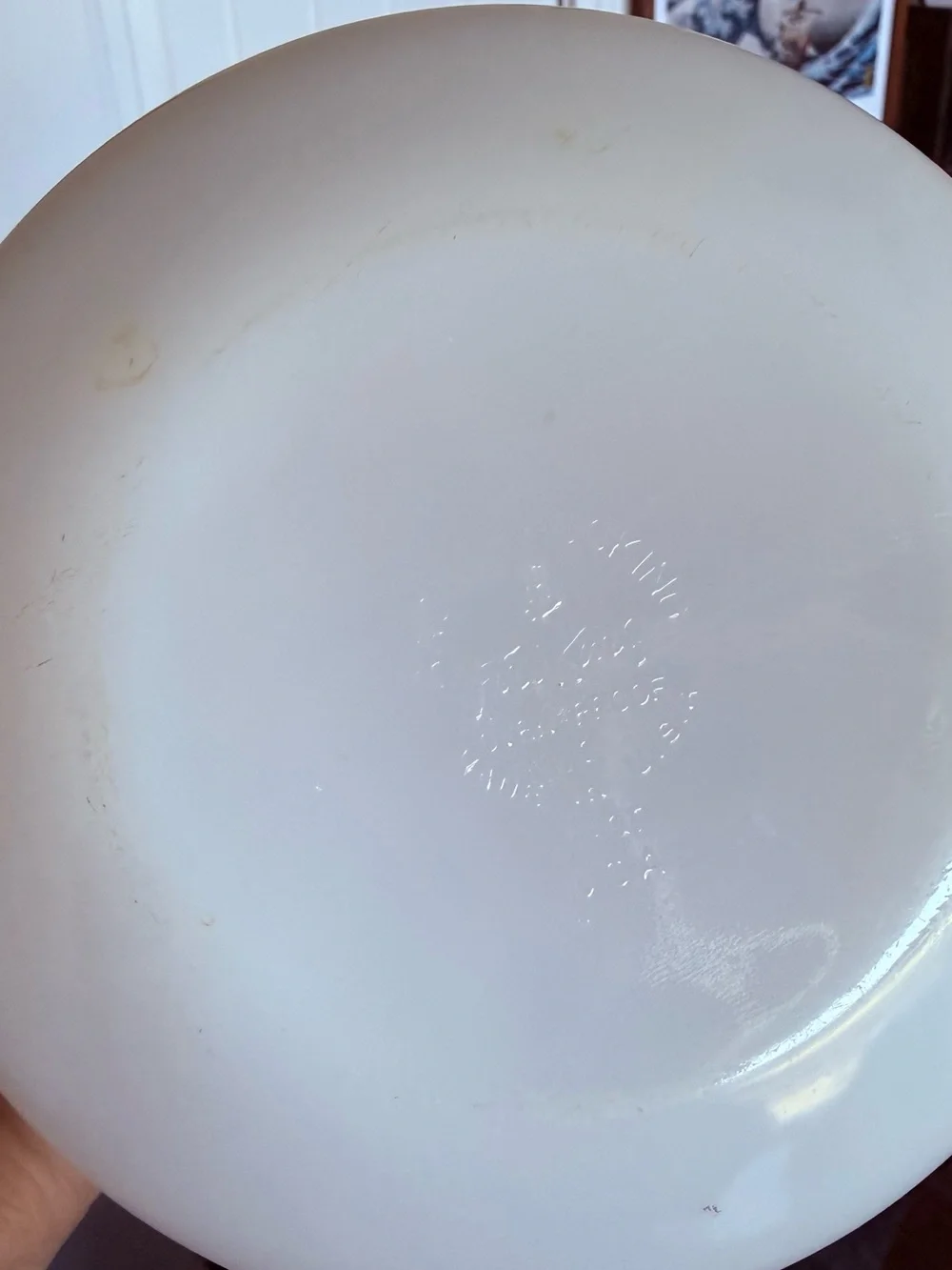 Anchor Hocking Fire King Rare Merry Mushroom 1 QT Casserole Dish (436)